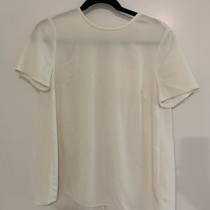 Michael Kors White Flowy Top